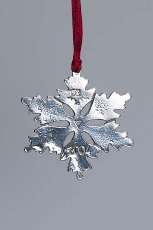 South Croft Tin Mine Snowflake 2004 Cornish Christmas decoration